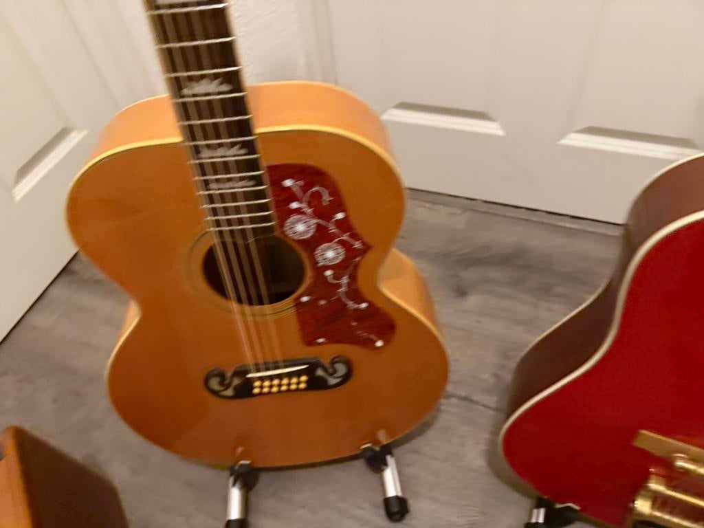 Te koop epiphone EJ 212 12 string acoustic guitar, Ophalen of Verzenden, Zo goed als nieuw, Western- of Steelstringgitaar
