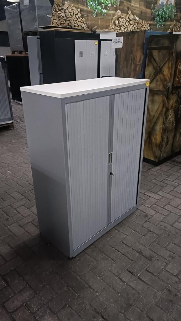 Metalen roldeurkasten archiefkasten, R, 100 tot 150 cm, Metalen roldeurkasten archiefkasten, Met slot
