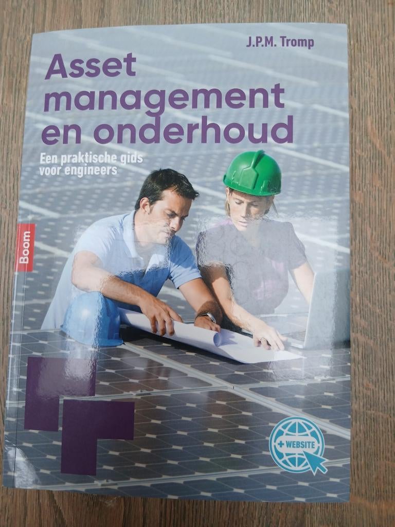 Asset management en onderhoud, JPM Tromp, Ophalen of Verzenden, Zo goed als nieuw, Overige niveaus, Nederlands