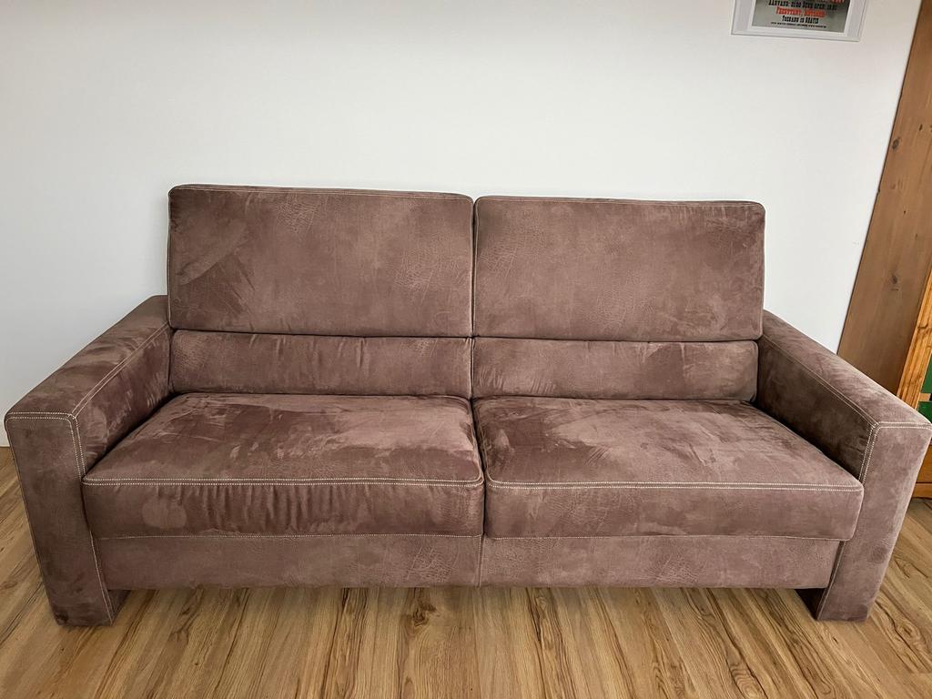Bankstel set van 2 - 206x100x90 & 175x100x90, Ophalen, 75 tot 100 cm, Zo goed als nieuw, Rechte bank