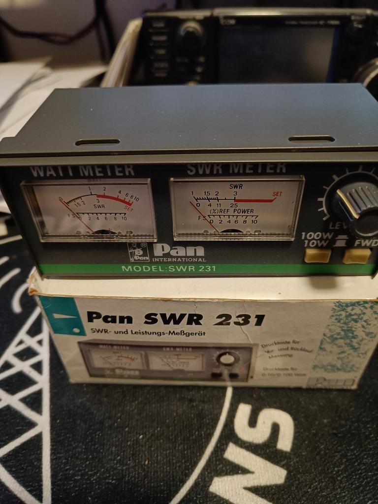 Pan swr power meter, Telecommunicatie, Zenders en Ontvangers, Ophalen, Nieuw