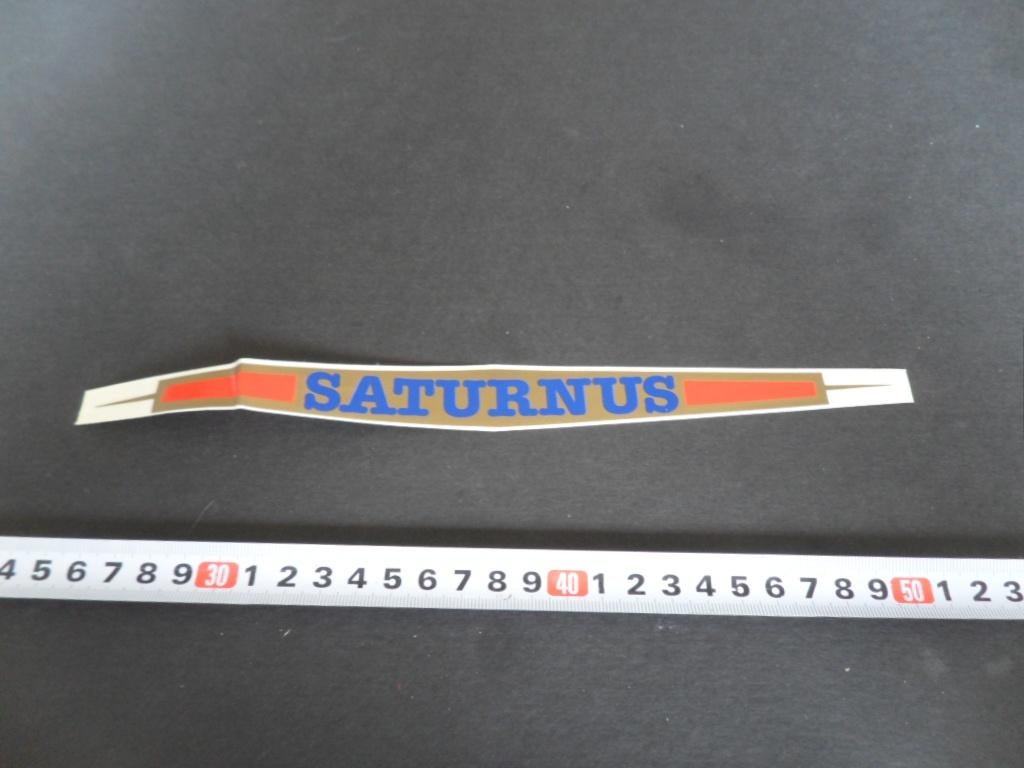 sticker Fiets sticker SATURNUS, Ophalen, Zo goed als nieuw