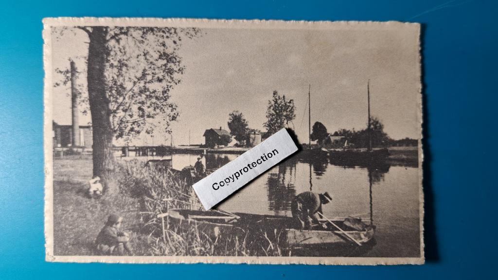 Bovenknijpe,  De Knijpe, De Knipe,  zuivelfabriek 1948, Verzamelen, Ansichtkaarten | Nederland, Ophalen of Verzenden, 1940 tot 1960