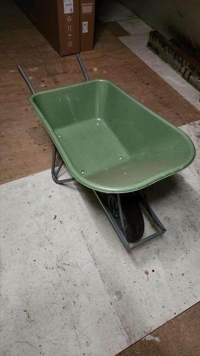 matador Noka Basic kruiwagen 90ltr bak van hdpe, Doe-het-zelf en Verbouw, Transportwagens, Ophalen of Verzenden, Nieuw, Transportkar