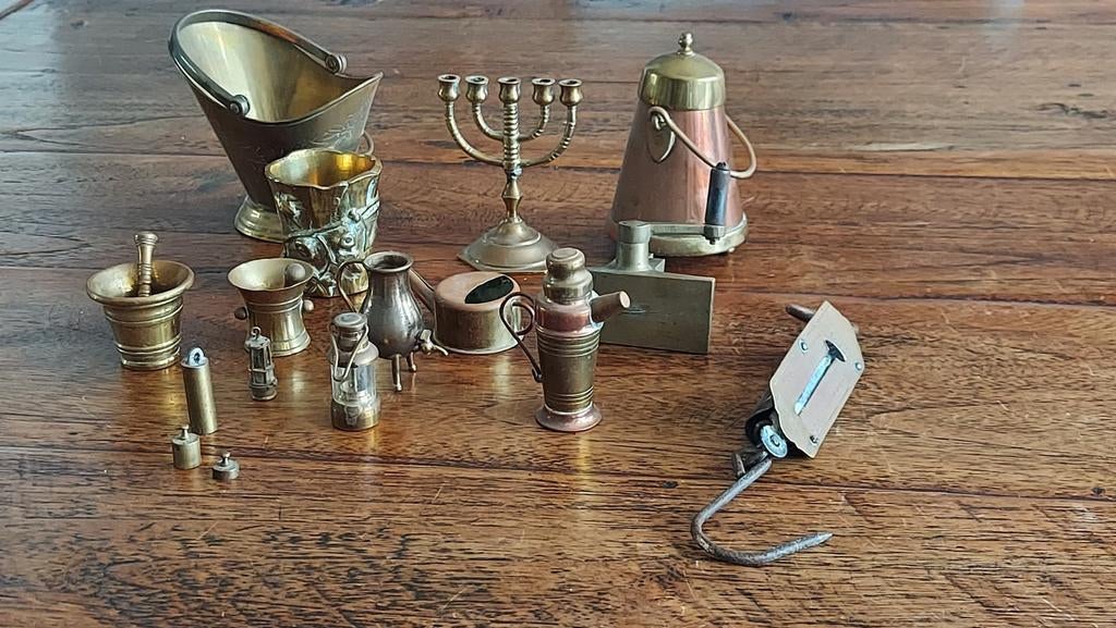 Vinted koperen miniaturen, Antiek en Kunst, Antiek | Koper en Brons, Ophalen of Verzenden