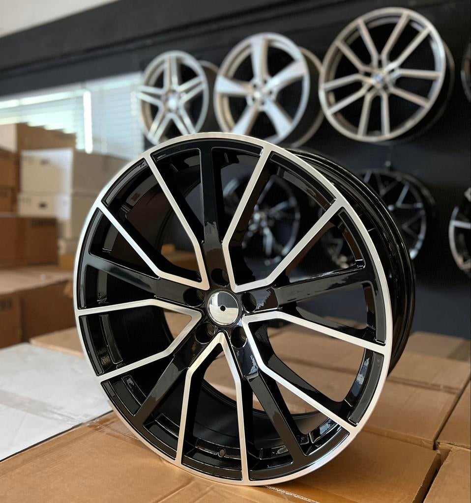 21 22 inch rs6 look velgen 5x112 audi a6 a7 a8 q3 q5 q7 q8, Auto-onderdelen, Banden en Velgen, 255 mm, Velg(en), Nieuw, Personenwagen