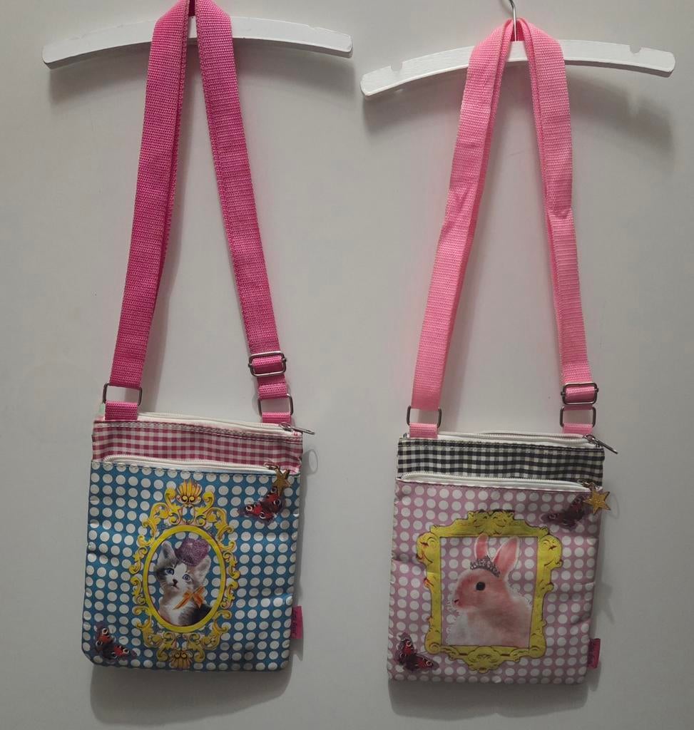 2 Leuke Little Diva's meisjes schoudertassen, Kinderen en Baby's, Ophalen of Verzenden, Zo goed als nieuw, Little Diva's
