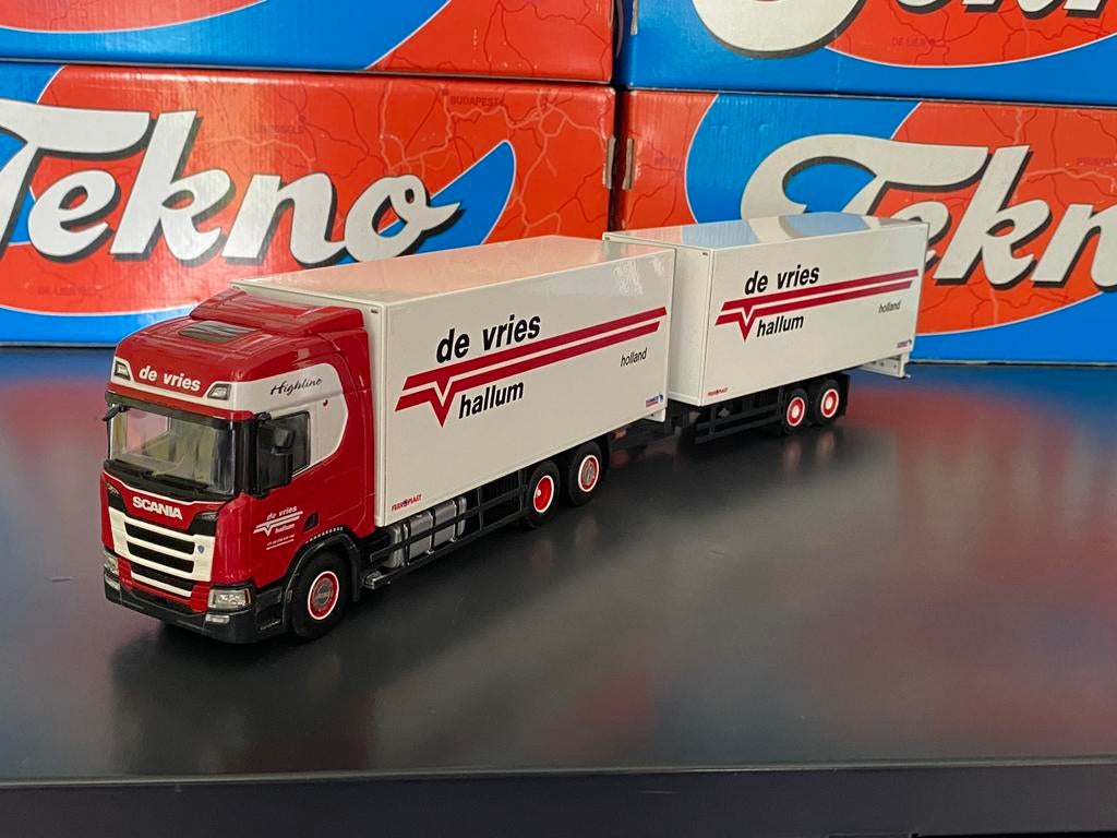 Wsi de Vries, Hobby en Vrije tijd, Modelauto's | 1:50, Ophalen of Verzenden, Zo goed als nieuw, Bus of Vrachtwagen, Wsi