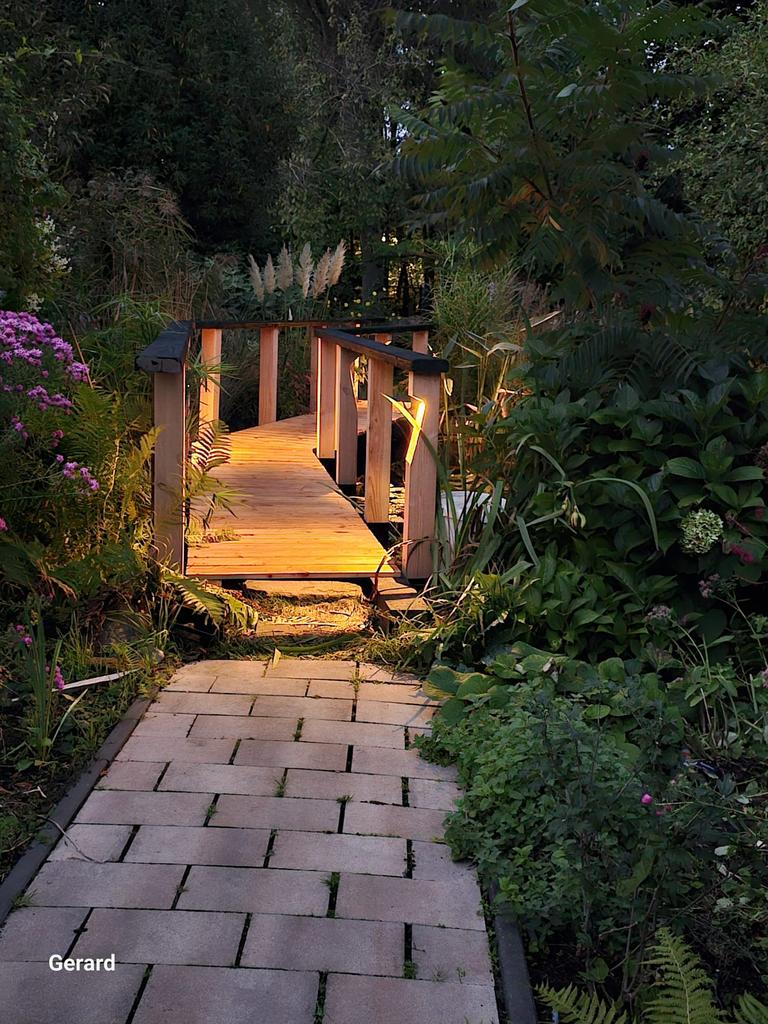 Tuinverlichting, Tuinlampen eiken, Tuin en Terras, Buitenverlichting, Minder dan 50 watt, Staande lamp, Nieuw, Ophalen of Verzenden