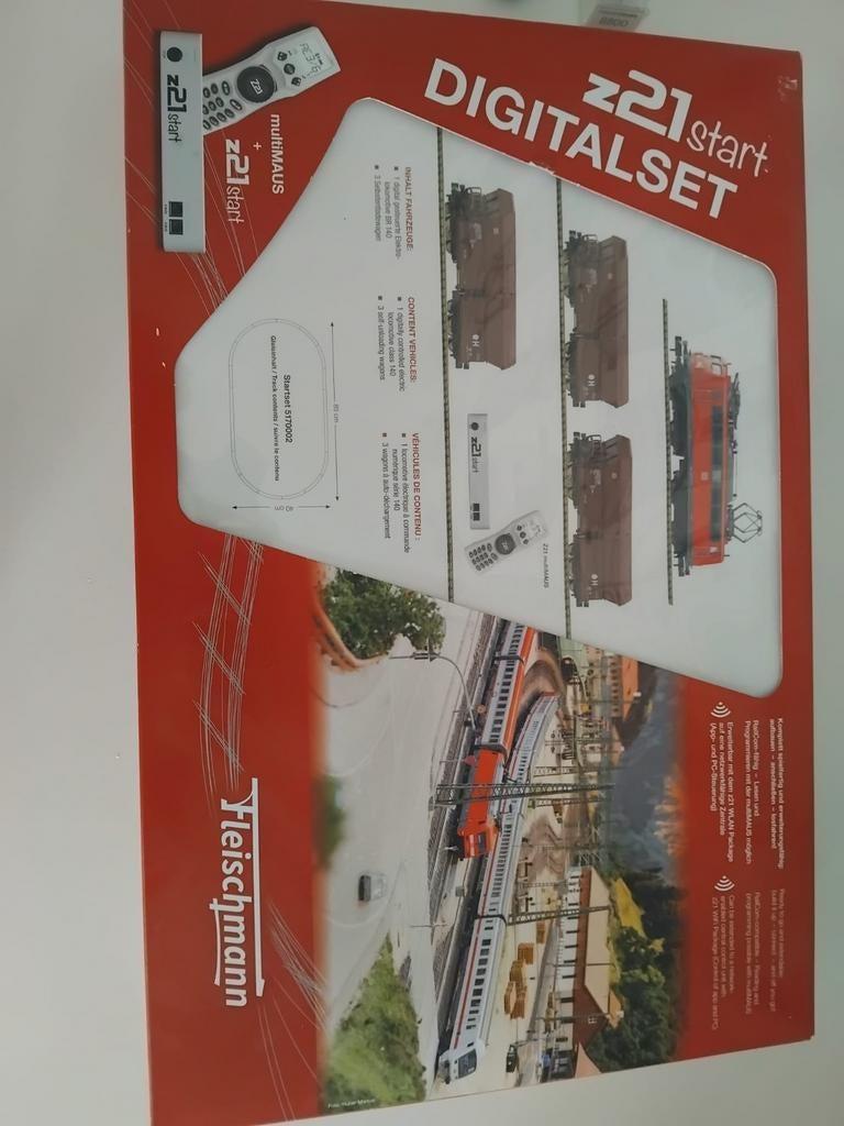 Fleischmann Z21 Start Digitaal Treinset  N spoor met extra's, Hobby en Vrije tijd, Treinset, Ophalen of Verzenden, Zo goed als nieuw