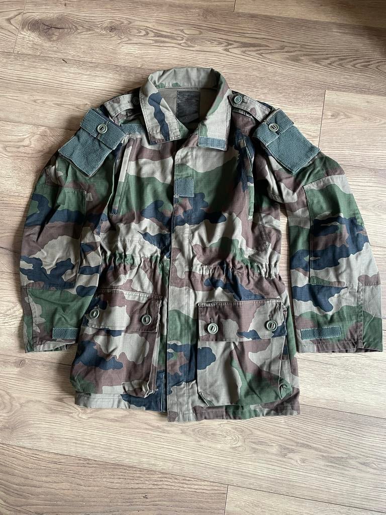 Franse Gevechtsjas CCE Maat L - Legerjas, Ophalen of Verzenden, Landmacht, Overige gebieden, Kleding of Schoenen