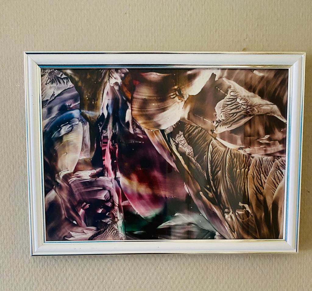 Encaustic Art Schilderij - Abstracte Kunst, Ophalen of Verzenden