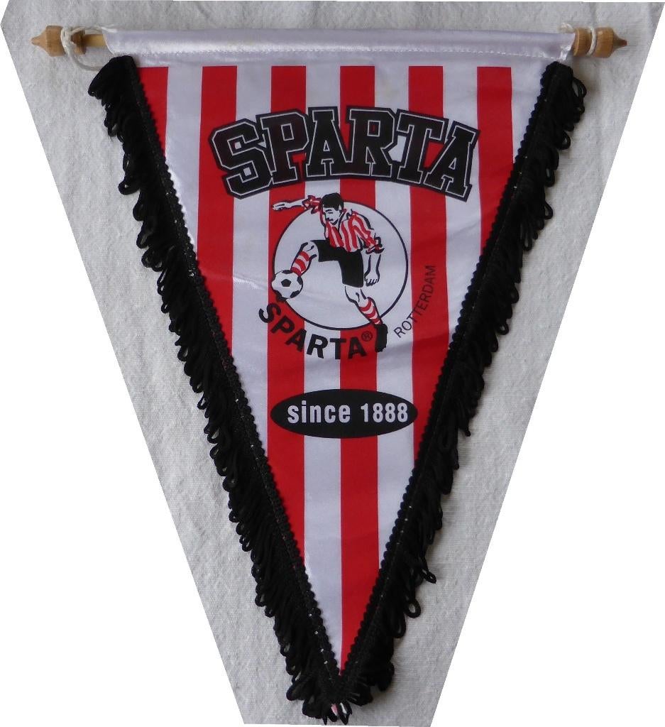 grote voetbalvaan Sparta Rotterdam, Verzamelen, Sportartikelen en Voetbal, Ophalen of Verzenden, Nieuw, Sparta, Vaantje of Sjaal