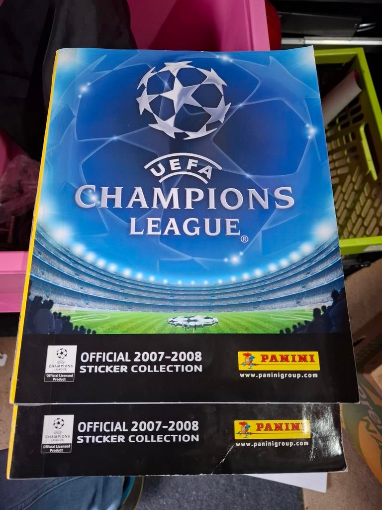 Panini UCL Stickerboek 2007-2008, Ophalen of Verzenden, Gebruikt, Buitenlandse clubs, Boek of Tijdschrift
