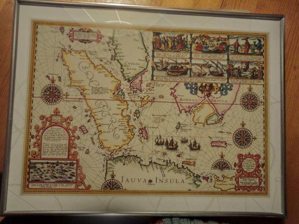 Oude landkaart Java, Sumatra, Borneo - W. Lodewijcksz 15, Willem Lodewijcksz, Overige gebieden, Voor 1800, Nieuw