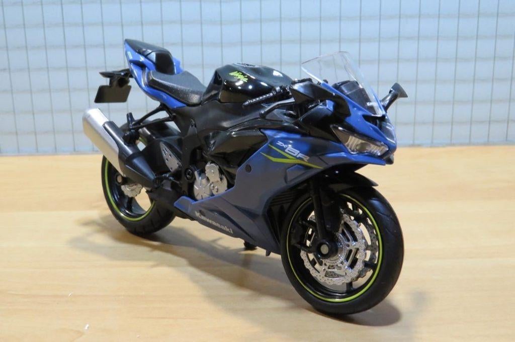 Kawasaki Ninja ZX-6R 636 blue/blk 1:12 644106, 8954 Westouter Belgium, Nieuw, Ophalen of Verzenden, 1:9 t/m 1:12