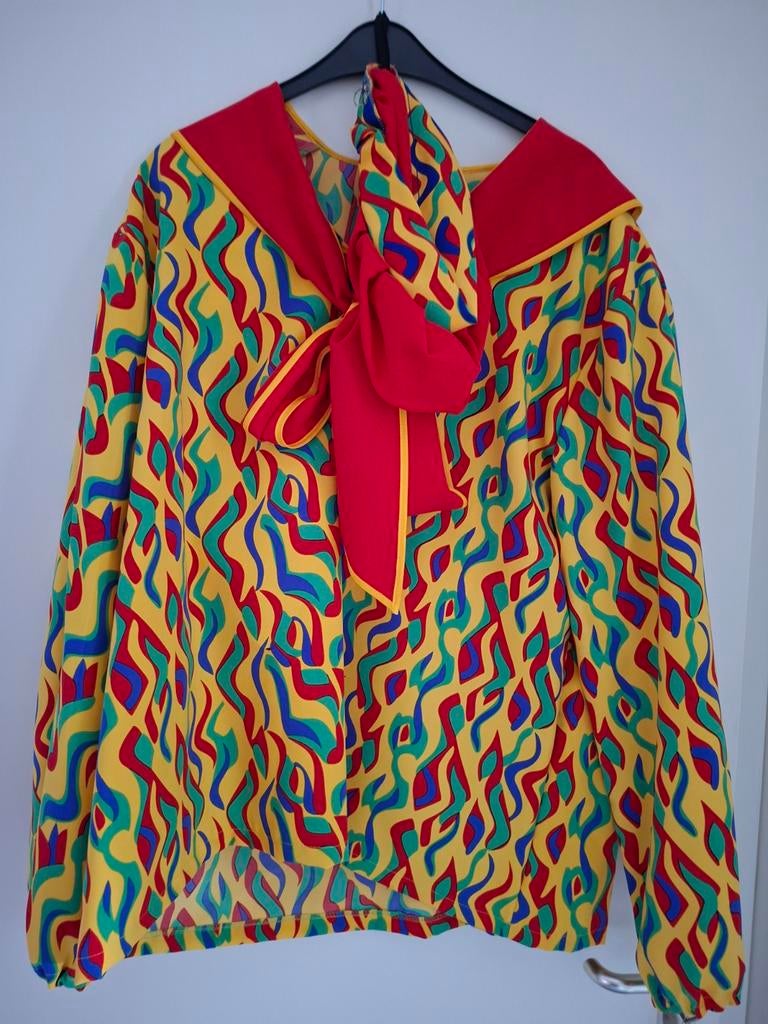 2 x carnavals kiel clown, Kleding | Heren, Carnavalskleding en Feestkleding, Carnaval, Maat 56/58 (XL), Ophalen of Verzenden, Zo goed als nieuw