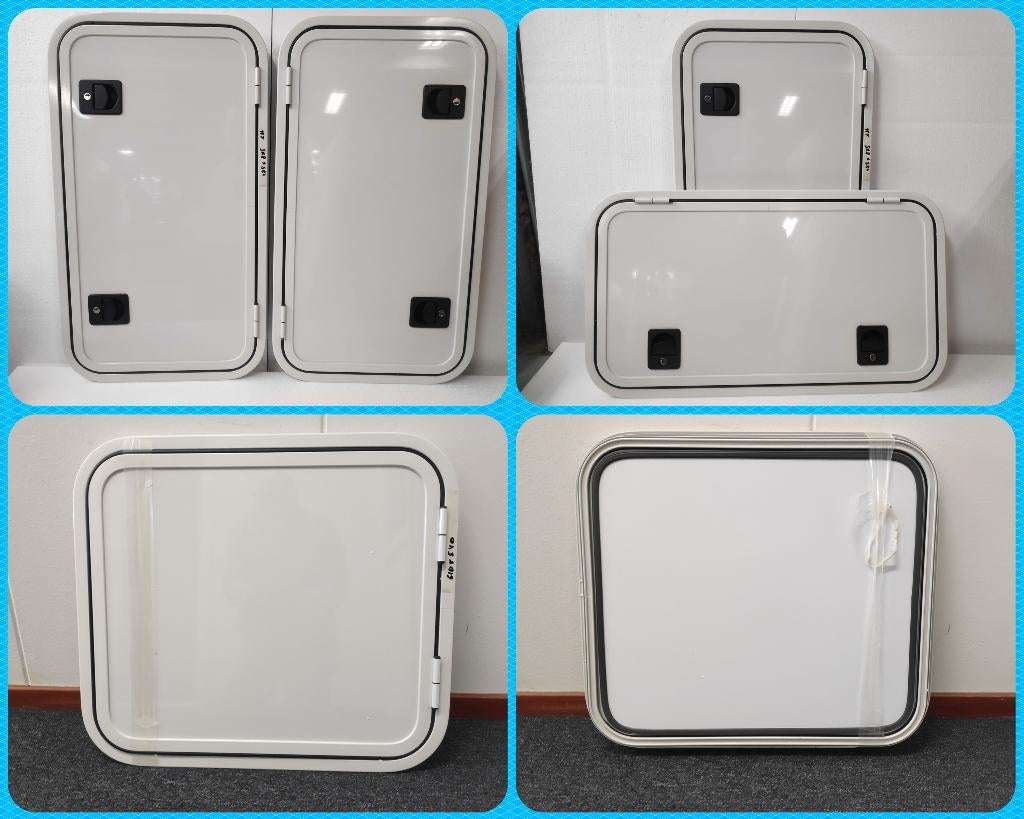 Maatwerk aluminium garagedeur of camperdeur, origineel, Caravans en Kamperen, Camper-accessoires, Ophalen, Nieuw