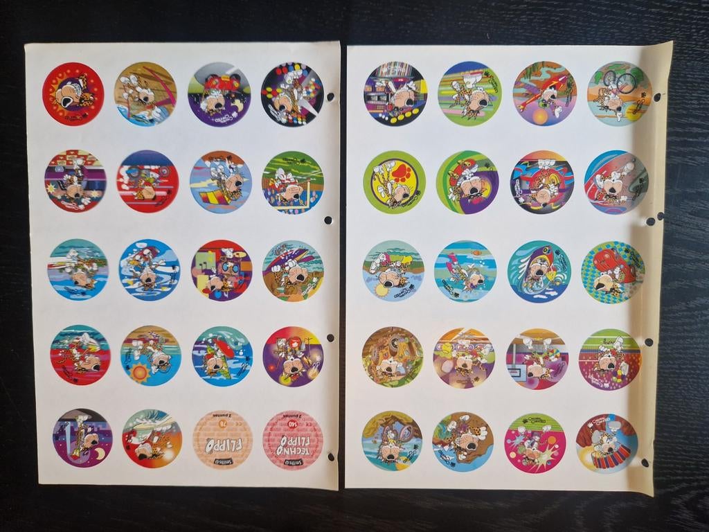 Flippo stickervel 2x, Ophalen of Verzenden, Losse flippo's