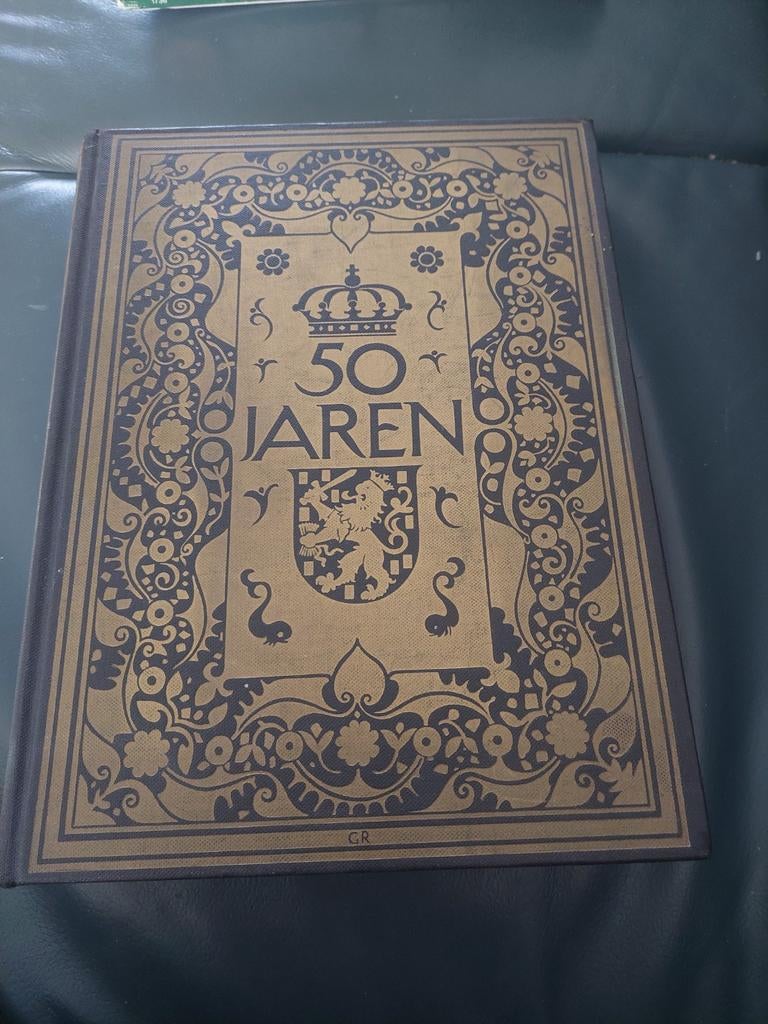 50 jaren Wilhelmina  1898-1948, Antiek en Kunst, Antiek | Boeken en Bijbels, Ophalen of Verzenden