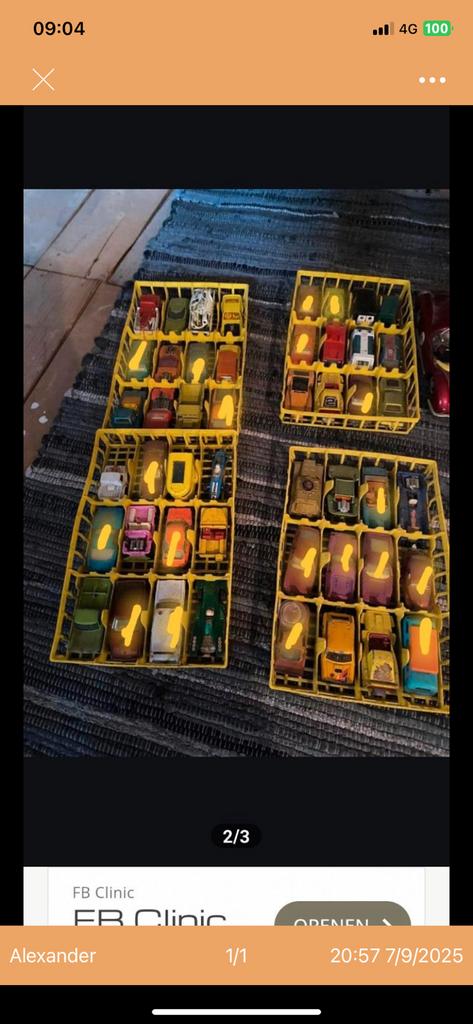Oude auto’s matchbox, Ophalen, Zo goed als nieuw
