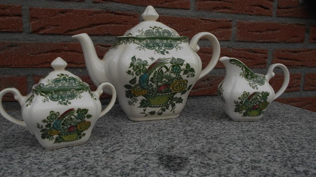 Bird of Paradise Johnson Brothers thee koffiepot s/r stel, Ophalen of Verzenden