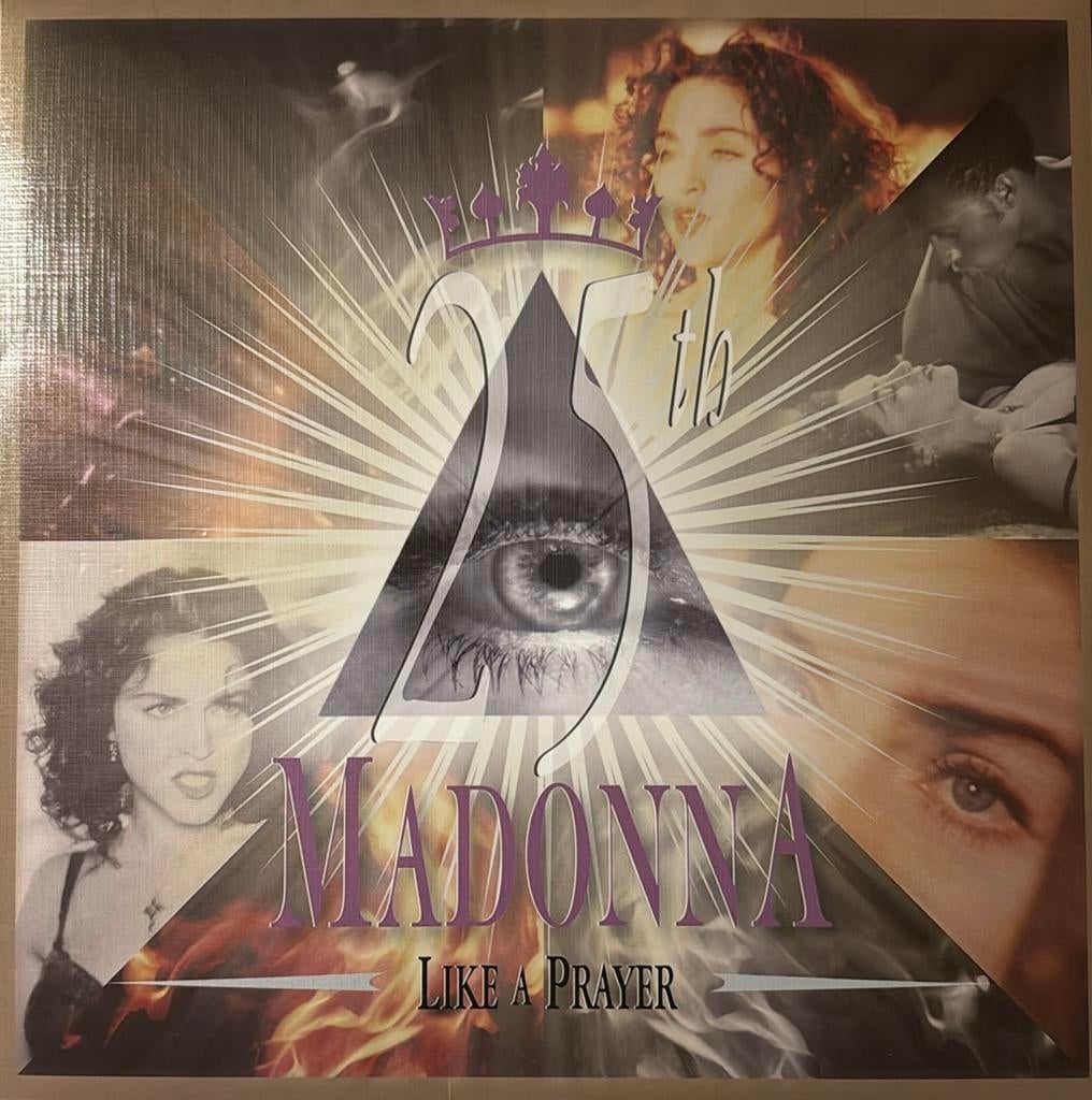 Madonna like a prayer vinyl RARE + POSTER, Ophalen, Zo goed als nieuw, 12 inch