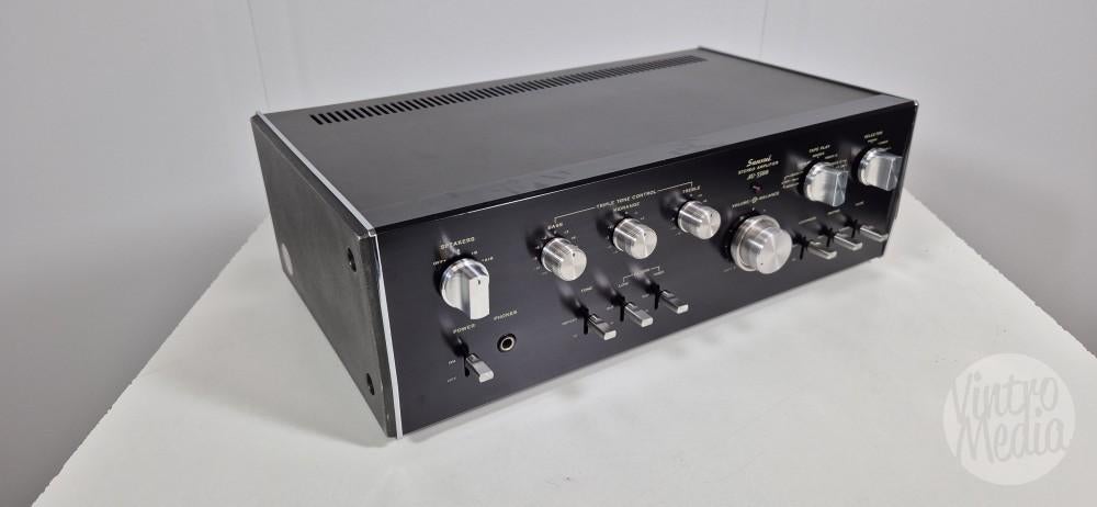Sansui AU-5500 Versterker | Stereo | Phono | Vintage, Overige merken, Refurbished, Ophalen of Verzenden, Minder dan 60 watt