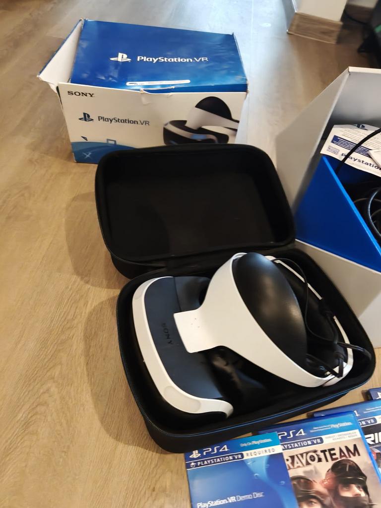 PlayStation VR bril + camera + controllers, Ophalen, Gebruikt, VR-bril, Sony PlayStation