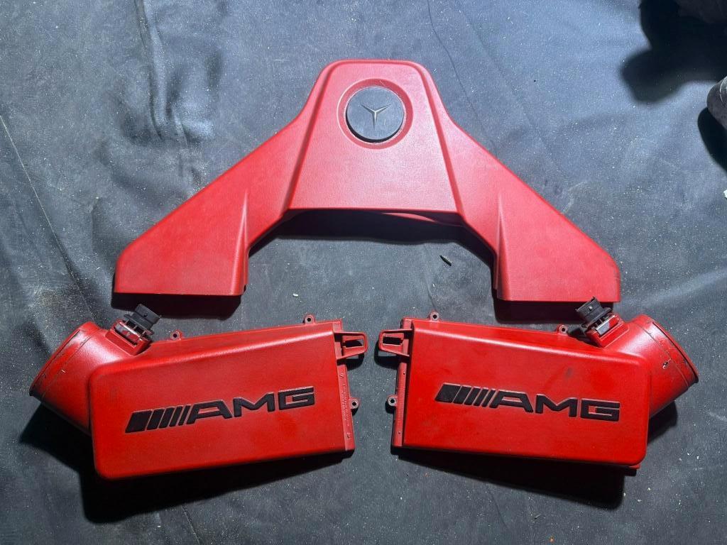 Mercedes G63 AMG Motorafdekkappen Set, Ophalen of Verzenden, Gebruikt, Porsche, Bumper
