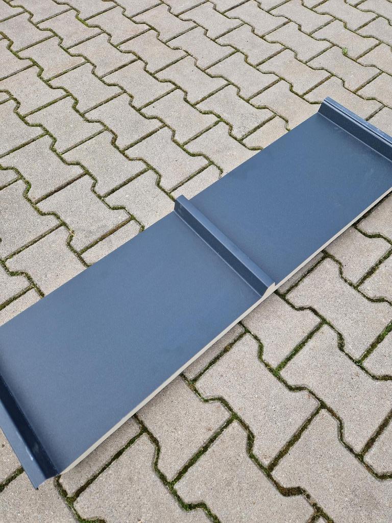 Geïsoleerde felsplaten dakpanelen 40mm sandwichpaneel roof, Doe-het-zelf en Verbouw, Platen en Panelen, Ophalen, Nieuw, Overige materialen