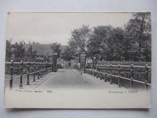 P159 Weesp - Klompbrug, Verzenden, Voor 1920, Ongelopen, Noord-Holland