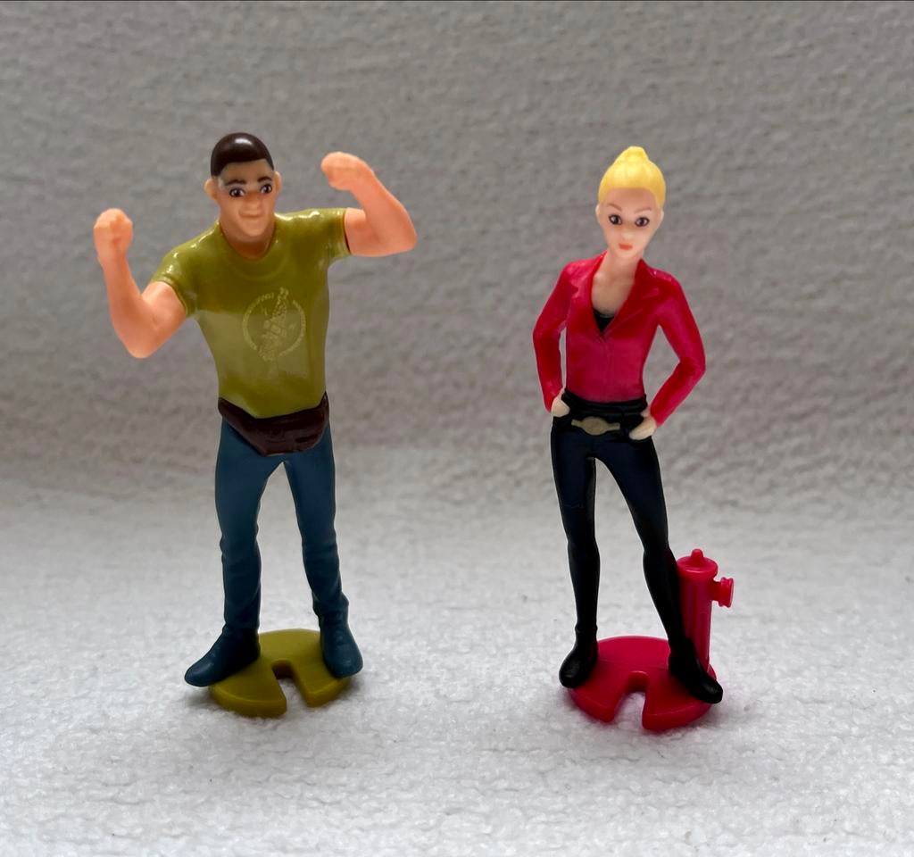 Twee speelfiguren Fast & Furious Spy Racers Kinder-Joy, Verzamelen, Poppetjes en Figuurtjes, Ophalen of Verzenden, Zo goed als nieuw