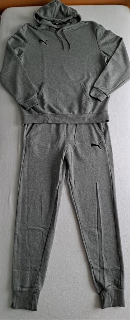 NIEUW: Puma trainingspak, mt. L, Nieuw, Ophalen of Verzenden, Grijs, Algemeen