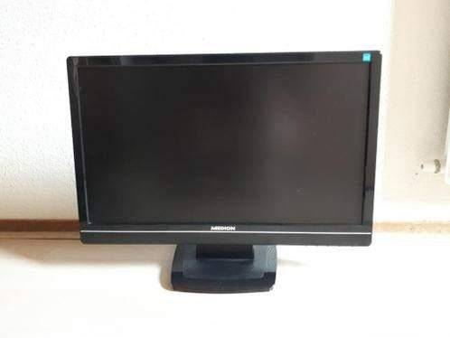 Medion Widescreen LCD monitor, 20 inch, Gebruikt, Medion, Ophalen of Verzenden, Overige typen
