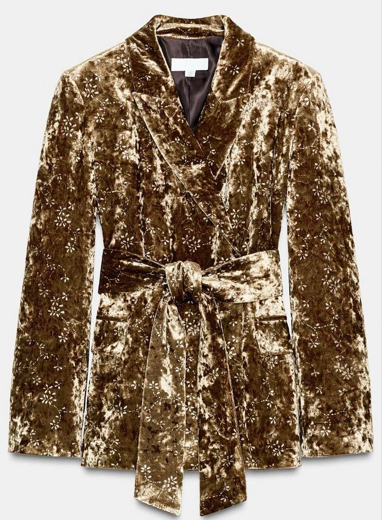 Zara blazer met fluweel-Nieuw!, Ophalen of Verzenden, Nieuw, Zwart