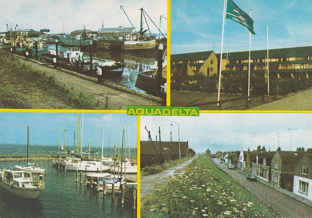 BRUINISSE Aquadelta, Verzamelen, Ansichtkaarten | Nederland, Ongelopen, Zeeland, 1980 tot heden, Verzenden
