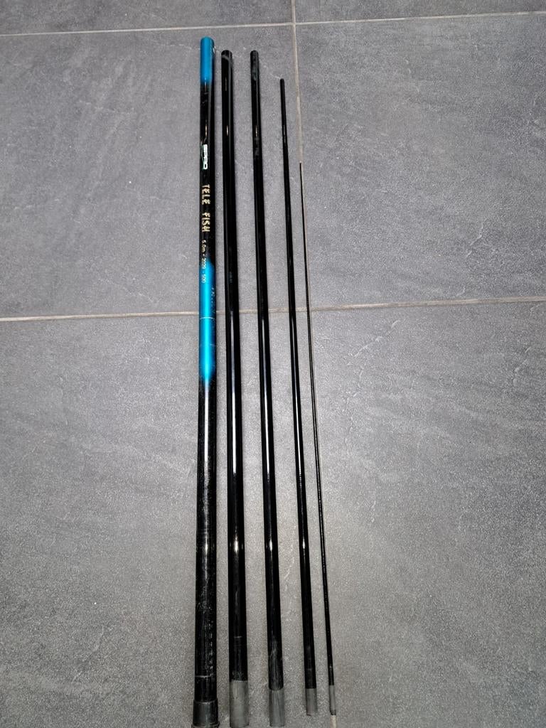 Hengel Spro telefish 5m, Watersport en Boten, Hengelsport | Witvissen, Ophalen, Vaste hengel