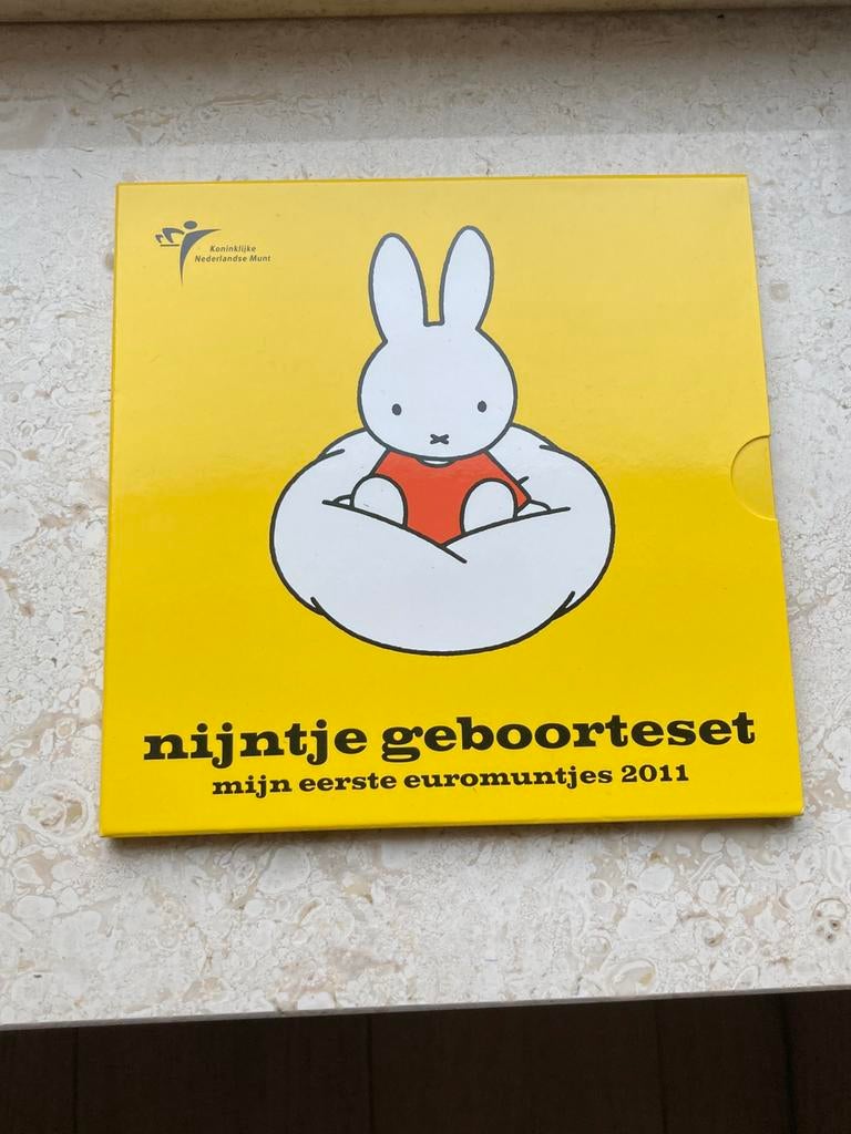 Nederland euro munten set nijntje 2011, Ophalen of Verzenden, Koningin Beatrix, Euro's