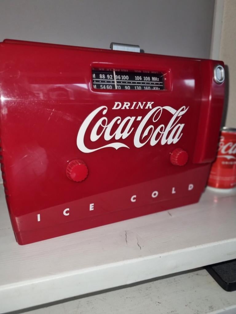 Coca Cola Radio Cassette Speler - Vintage, Ophalen of Verzenden, Gebruikt, Gebruiksvoorwerp