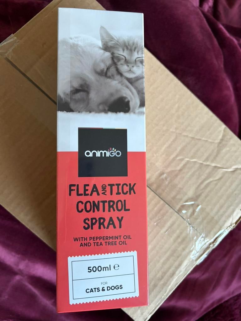 Honden/kattenspray tegen jeuk (nieuw in doos), Dieren en Toebehoren, Juli, Meerdere dieren