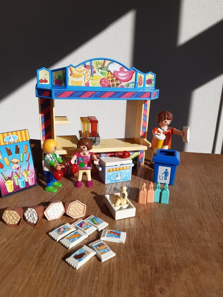 Playmobil 5555 speelset summer fun kermis, Kinderen en Baby's, Speelgoed | Playmobil, Ophalen of Verzenden, Zo goed als nieuw