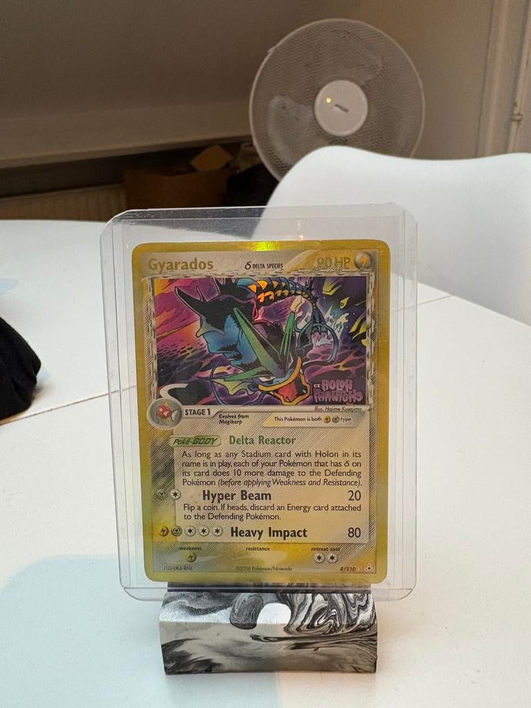 Gyarados Delta Species Stamped 8/110, Hobby en Vrije tijd, Verzamelkaartspellen | Pokémon, Ophalen of Verzenden, Zo goed als nieuw