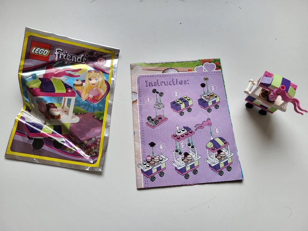 Lego Friends - Cookie Cart (561608), Ophalen of Verzenden, Zo goed als nieuw, Complete set, Lego