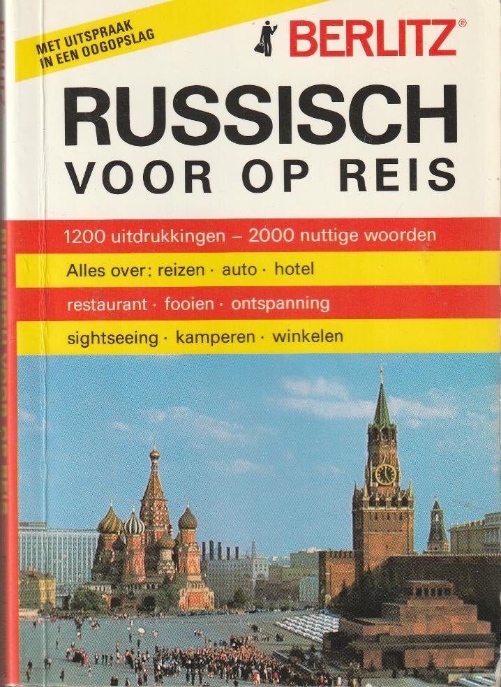 Russisch voor op reis-Berlitz"", Boeken, Woordenboeken, Ophalen of Verzenden, Zo goed als nieuw, Van Dale, Russisch