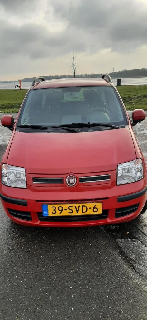 Fiat Panda 1.2 2011 Rood, Auto's, 21 km/l, 1242 cc, 4 cilinders, Origineel Nederlands