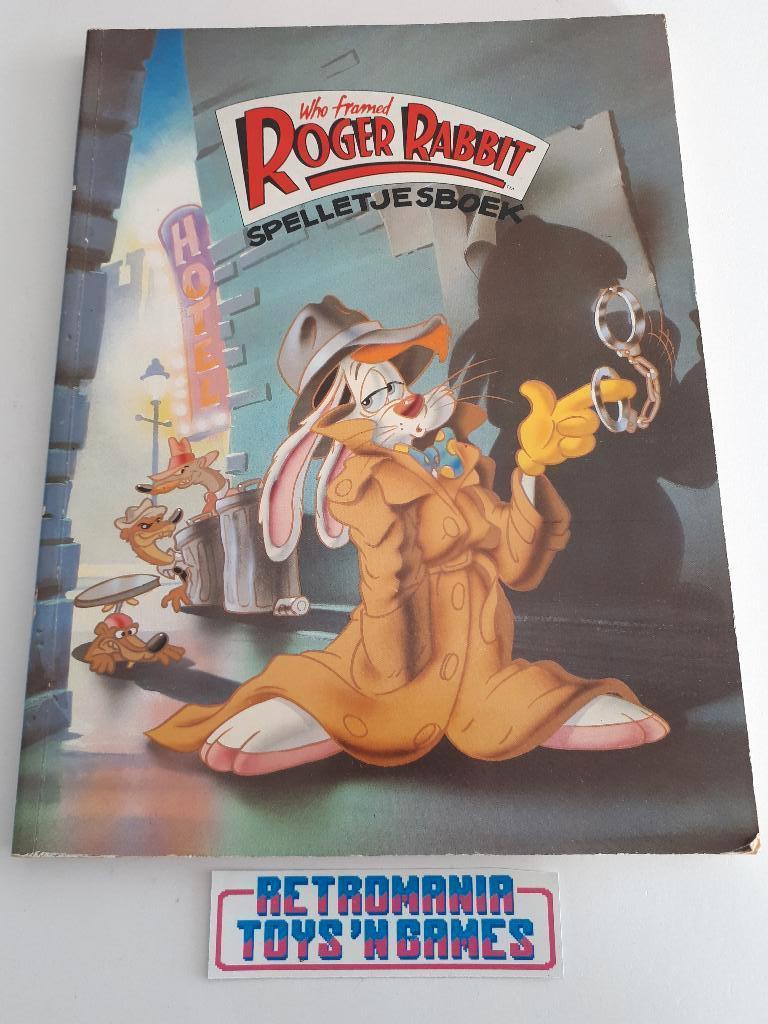 spelletjesboek - roger rabbit, Verzamelen, -, -, Ophalen of Verzenden, Zo goed als nieuw
