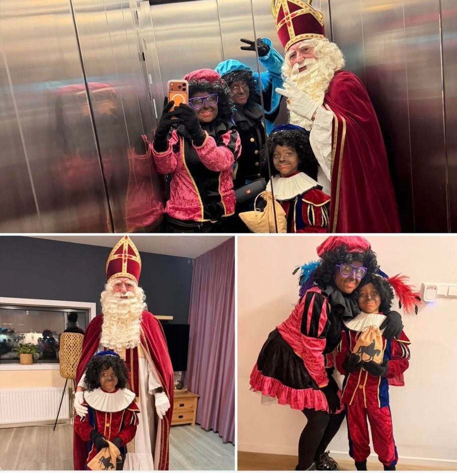 Sinterklaas en vrouwelijk piet op bezoek!, Diversen, Sinterklaas, Zo goed als nieuw, Ophalen of Verzenden