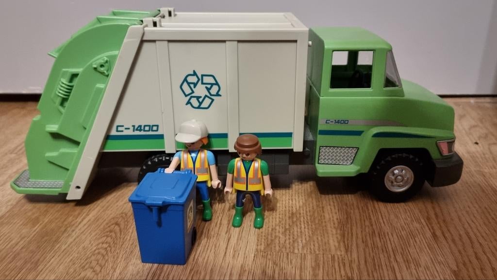 Playmobil Amerikaanse Vuilniswagen., Kinderen en Baby's, Speelgoed | Playmobil, Ophalen of Verzenden, Gebruikt, Los playmobil