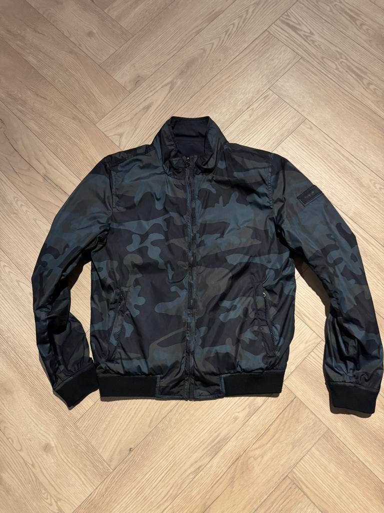 Woolrich jas Reversible Maat M, Ophalen of Verzenden, Zo goed als nieuw, Maat 48/50 (M), Blauw